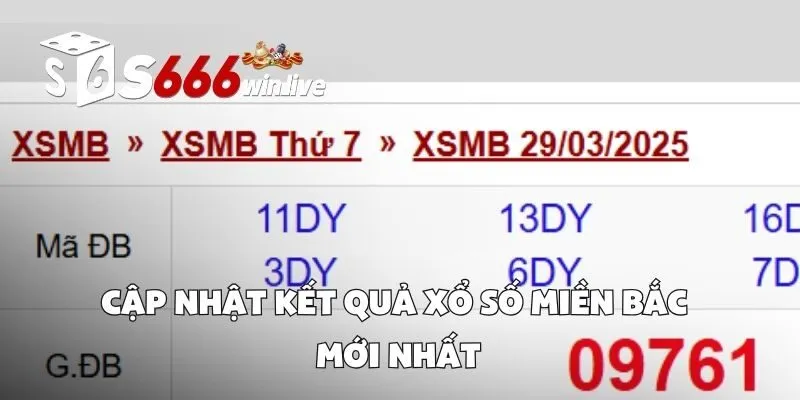 Cập Nhật Kết Quả Xổ Số Miền Bắc Mới Nhất